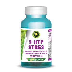Capsule 5 HTP Stres - Sulpimente Alimentare 100% Naturale produse de Hypericum Impex Baia Sprie