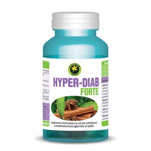Capsule Hyper Diab Forte - Vitamine si Suplimente - Hypericum Impex