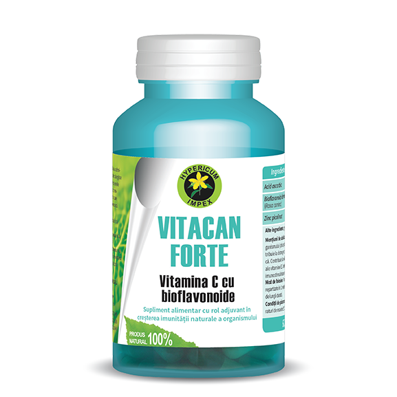 Capsule Vitacan Forte - Vitamine si Suplimente - Hypericum Impex