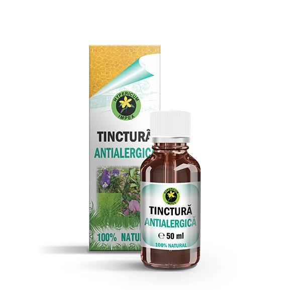 Tinctura Antialergica - Tincturi din plante medicinale Hypericum Impex