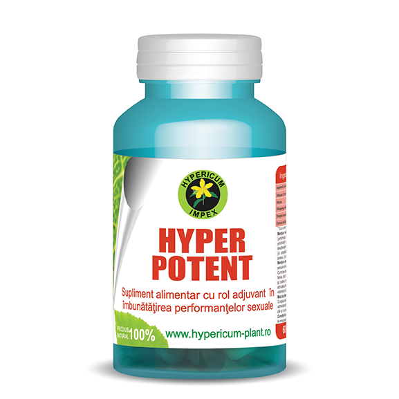Capsule Hyper Potent - Vitamine si Suplimente - Hypericum Impex