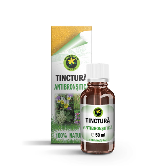 Tintura Antibronsitica - Tinctura din Plante Medicinale - Tincturi Hypericum Impex