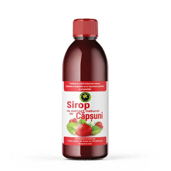 Sirop de capsuni cu zahar 500ml