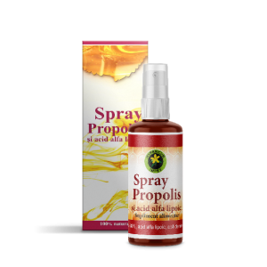 Spray Propolis şi Acid alfa lipoic 50 ml