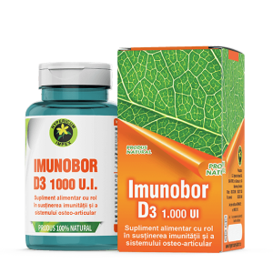 Capsule Imunobor cu Vitamina D3