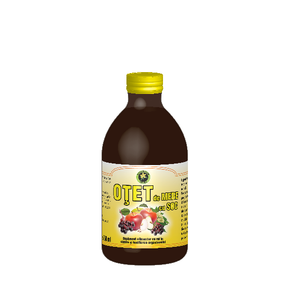 Otet de Mere cu Soc 250ml