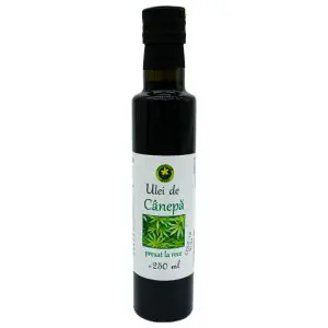 Ulei de canepa presat la rece - 250 ml