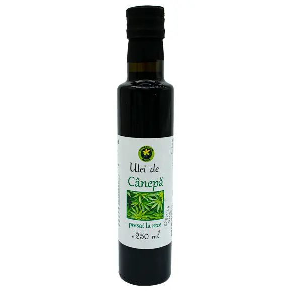 Ulei de canepa presat la rece - 250 ml