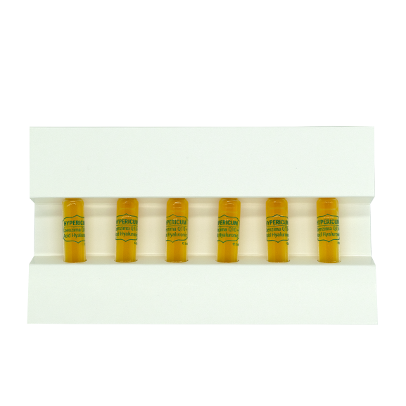 Set fiole Coenzima Q10 cu Acid Hialuronic 12 buc