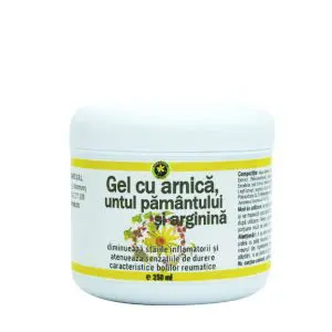 Gel cu Arnica, Untul Pamantului si Arginina 250ml