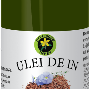 Ulei de in presat la rece 100 ml