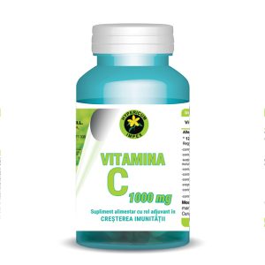 Comprimate Vitamina C 1000mg - Supliment alimentar cu rol adjuvant in creșterea imunității