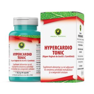 HyperCardio Tonic - Supliment alimentar cu rol adjuvant în creșterea activității metabolice și a oxigenării celulare