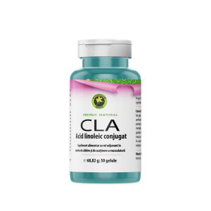 Capsule CLA (Acid linoleic conjugat) - Supliment alimentar cu rol adjuvant în curele de slăbire și de susținere a musculaturii