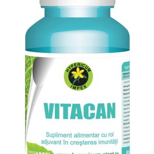 Capsule Vitacan - Suplimentul alimentar Capsule Vitacan este un produs atent formulat pentru a completa necesarul de vitamina C din organism.