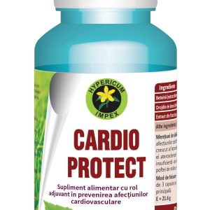 Supliment alimentar Capsule Cardio Protect are rol în prevenirea afectiunilor cardiovasculare