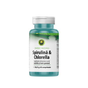 Comprimate Spirulină & Chlorella