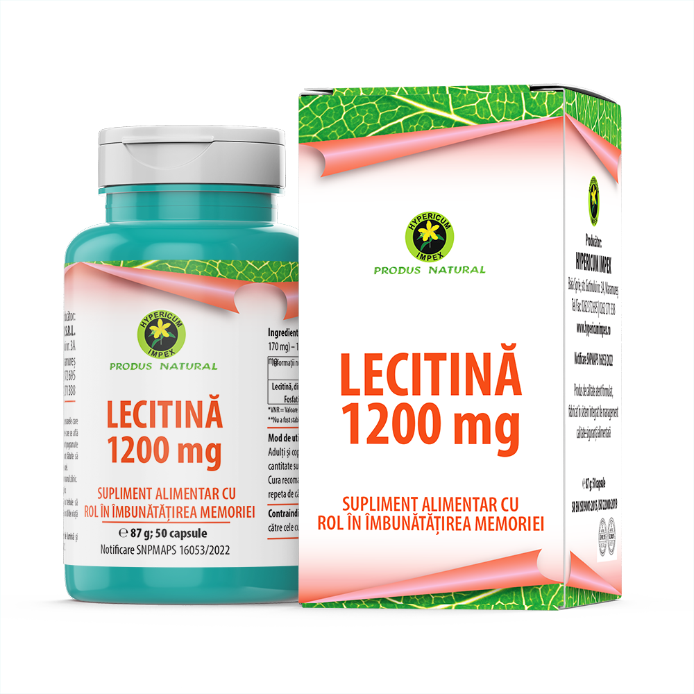 Capsule Lecitina 1200mg