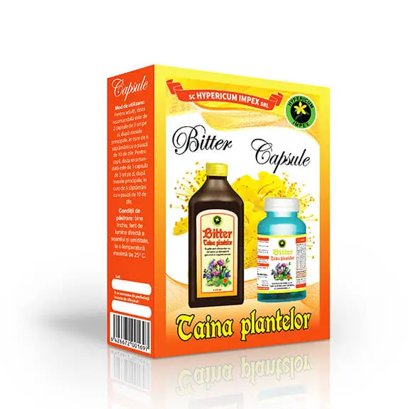 Bitter Taina plantelor + Capsule