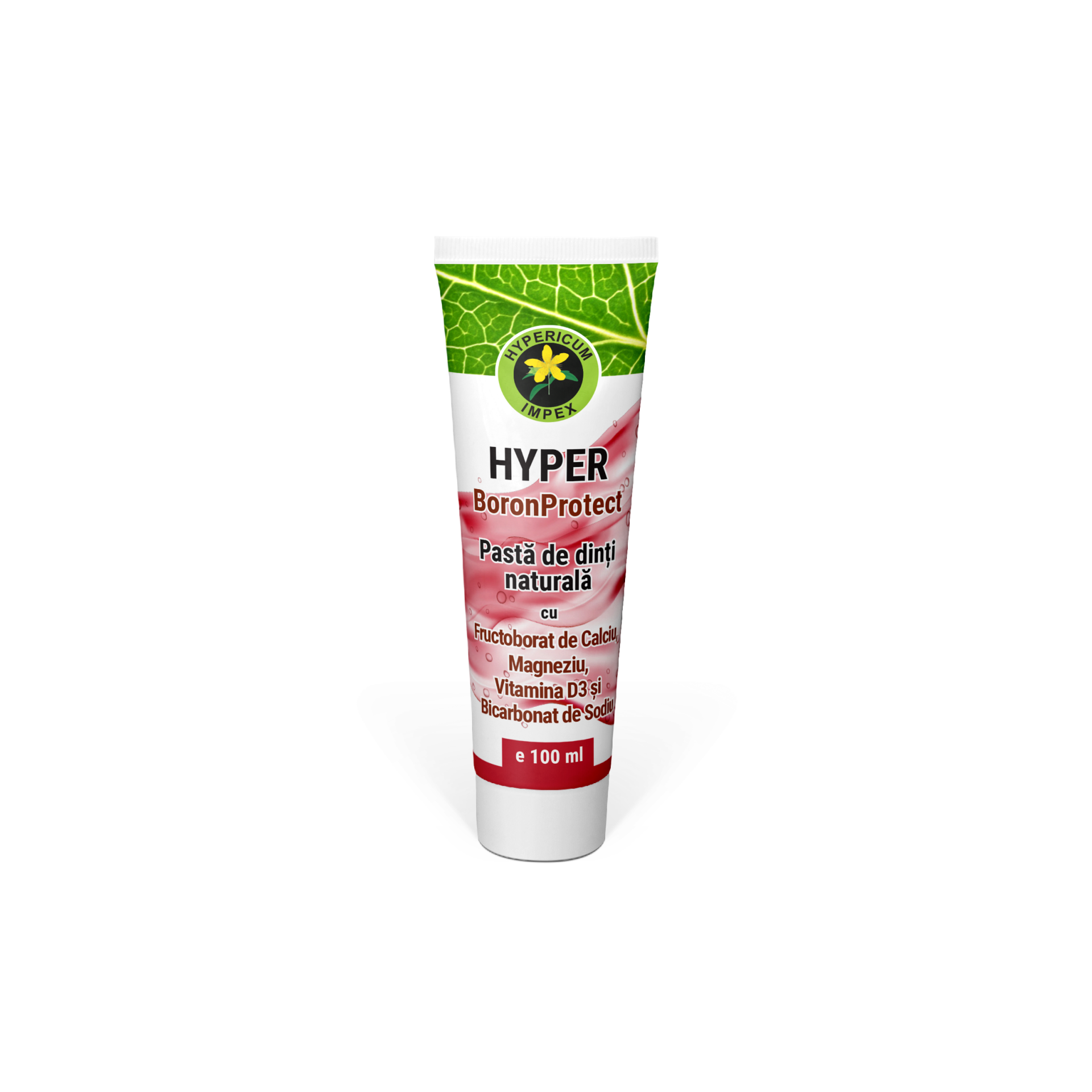 Pastă de dinți naturală – Hyper BoronProtect cu bicarbonat 100ml