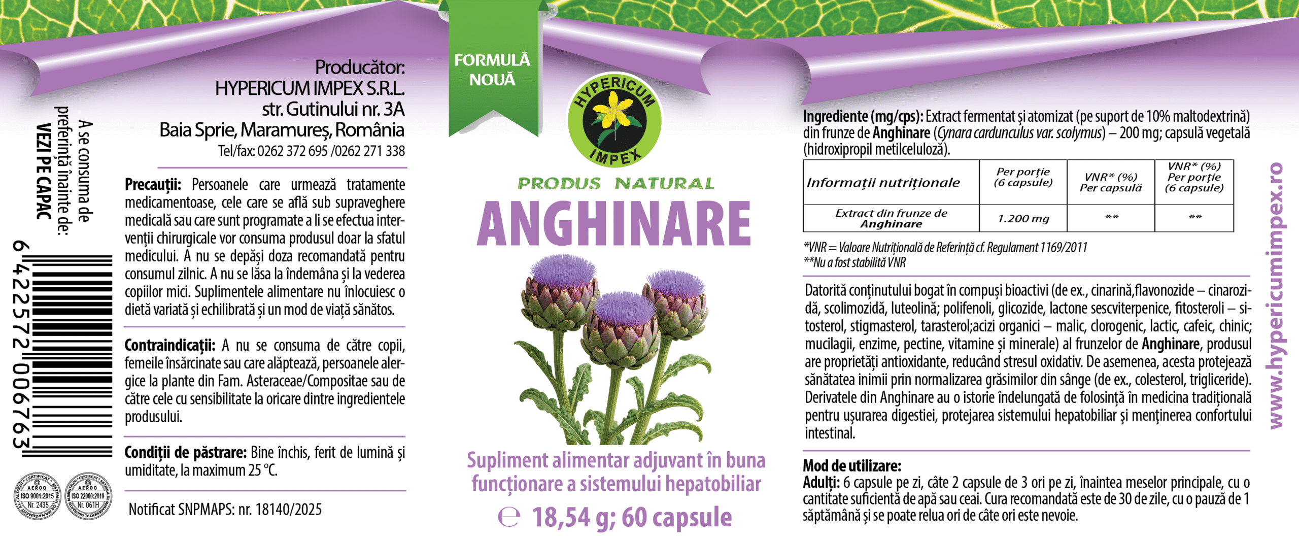 Capsule Anghinare