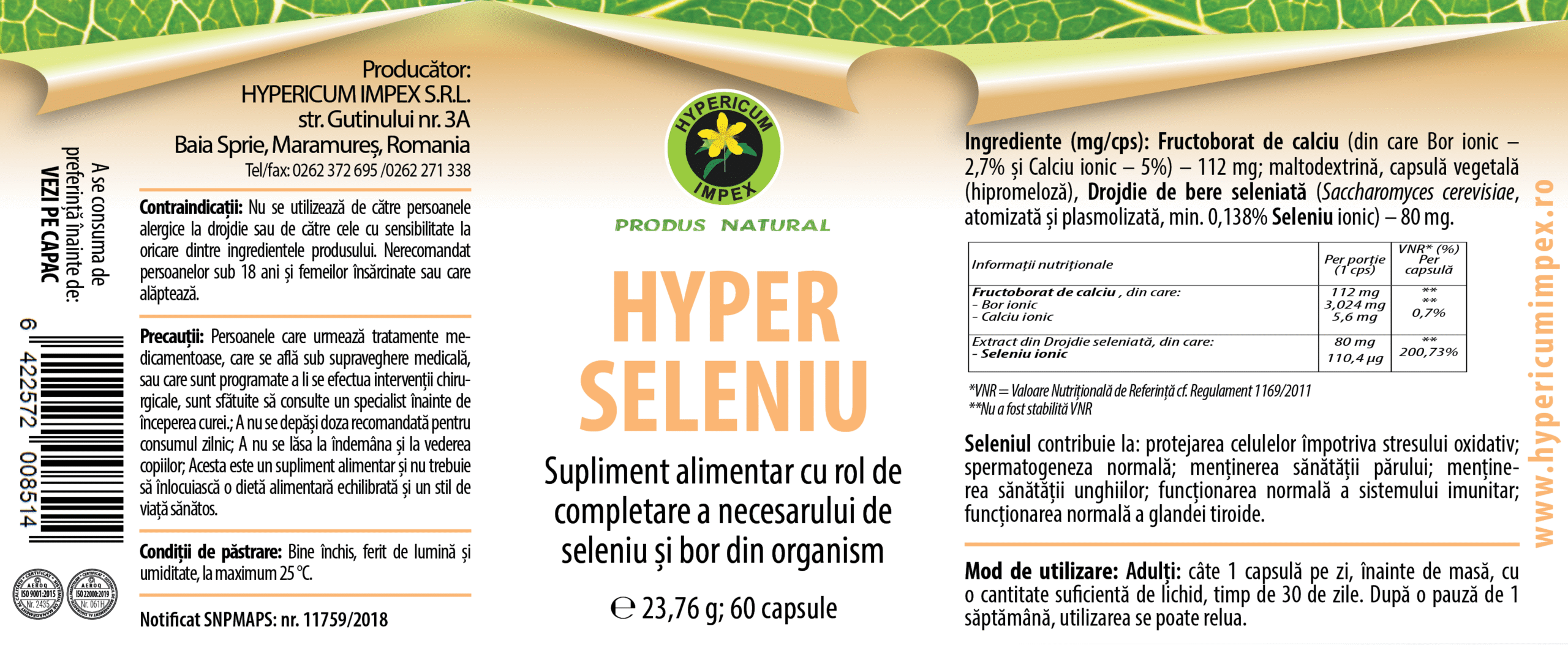 Capsule Hyper Seleniu