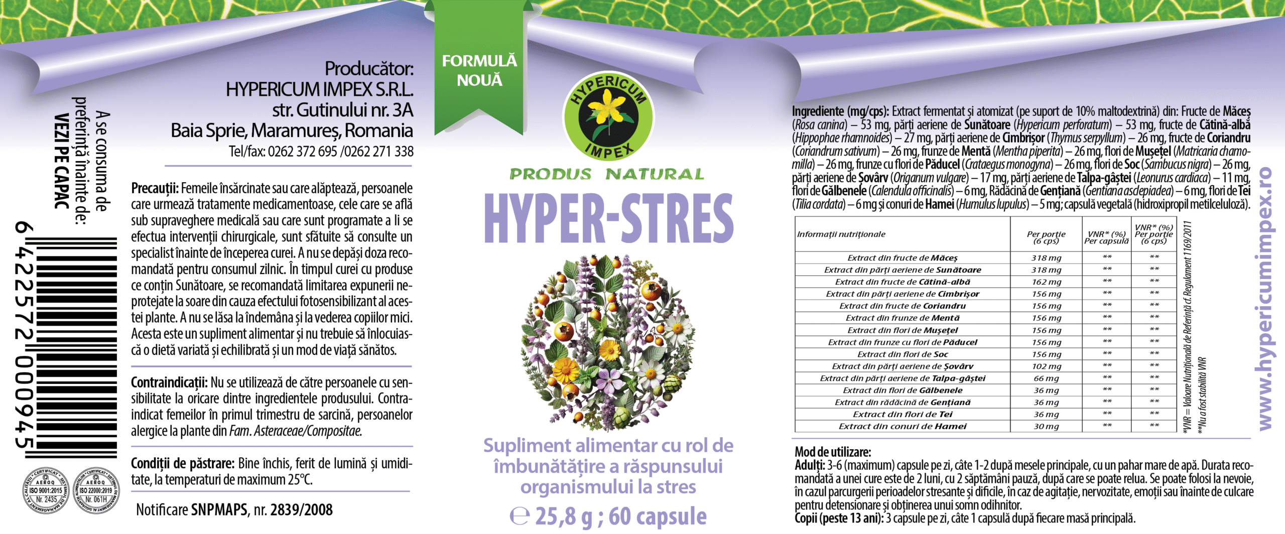 Capsule Hyper Stres