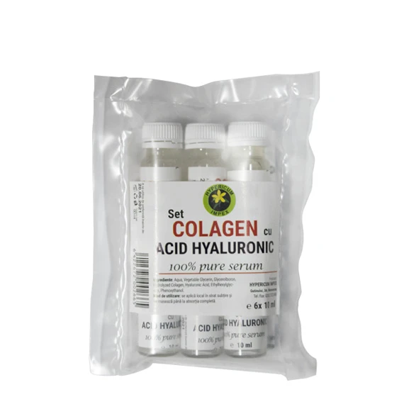 Ser Colagen Peptide cu Acid Hialuronic (6 fiole x10ml)