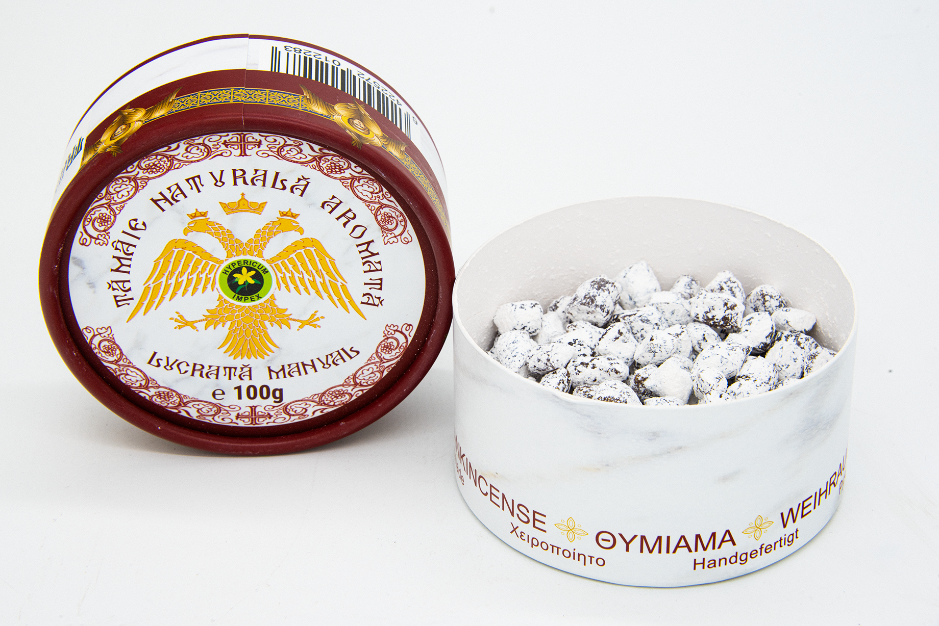Tămâie Naturală Aromată (Sparta), Lucrată Manual, 100g
